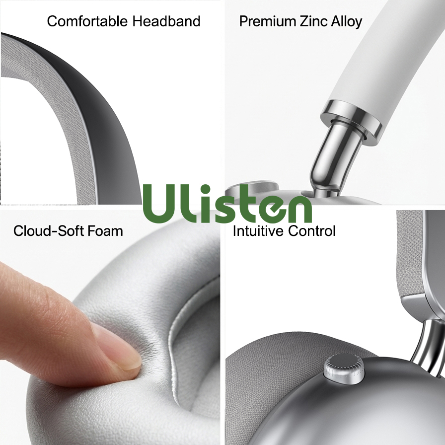 Premium quality hybrid ANC headphone