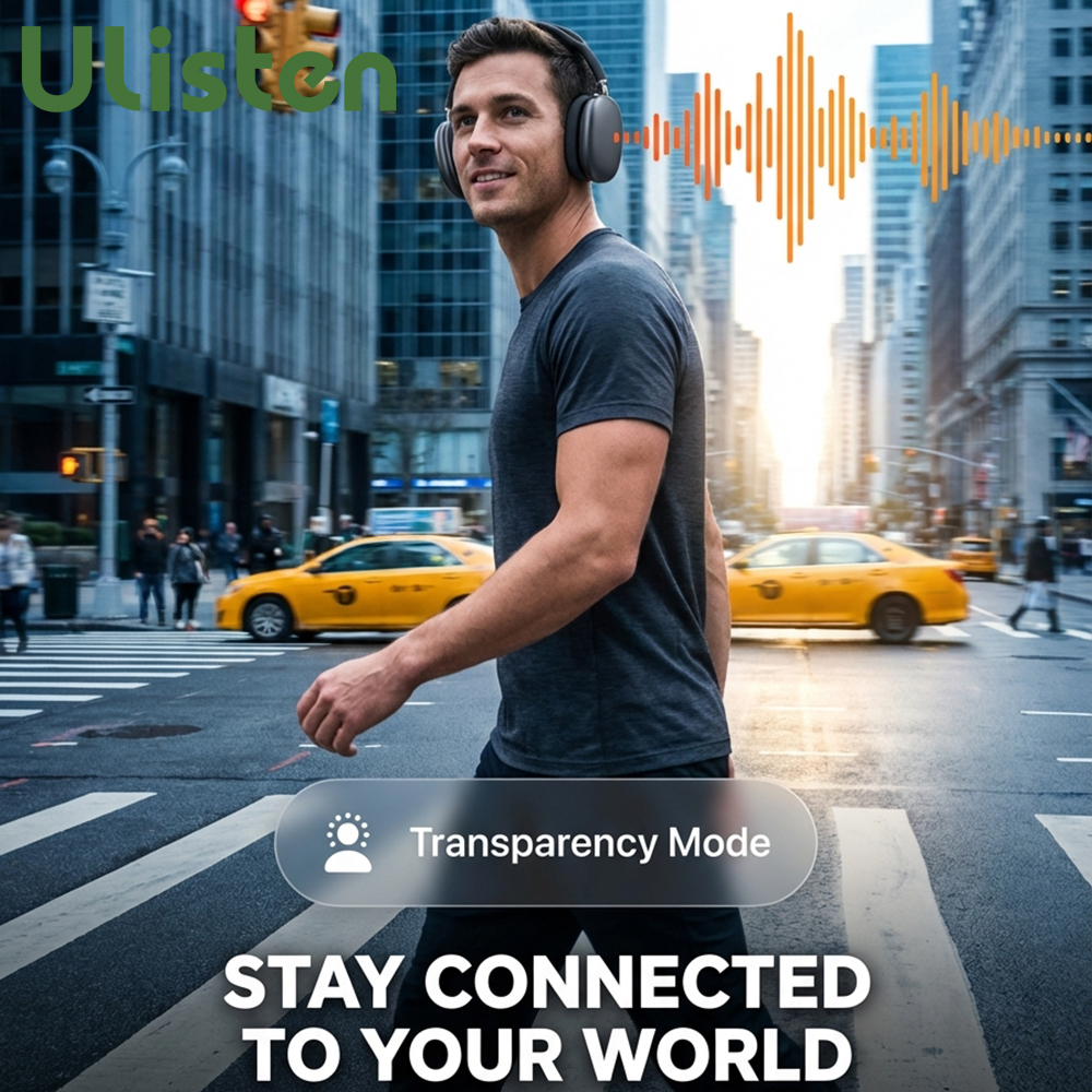 transparency mode headphone